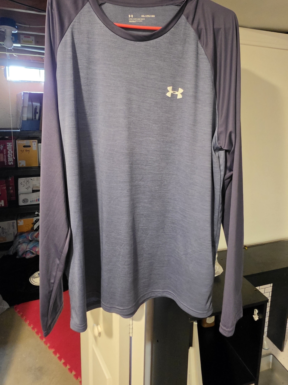 Under Armour Men's Long-Sleeve Tech Tee - Navy